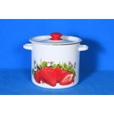 Кастрюля СИБИРСКИЕ ТОВАРЫ Кастрюля эмал цил 5,5л с рис