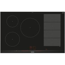 SIEMENS Индукционная варочная поверхность EX875LVC1E, конфорок: 5 шт., стеклокерамика, независимая, черный