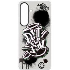 SAMSUNG Чехол (клип-кейс) Rugged Flipsuit Case S25, для Galaxy S25, противоударный, черный/прозрачный [ef-js931cbegru]