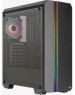 Корпус для ПК AEROCOOL Корпус MIDITOWER ATX,micro ATX,mini-ITX W/PSU 7x12cm Fan(1 предустановлен) черный с окном Quantum-G-BK-v2 4710562758511