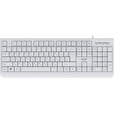Клавиатура ACER Клавиатура OKW400, проводная, USB, мембранная, белый [zl.kbdee.01b]