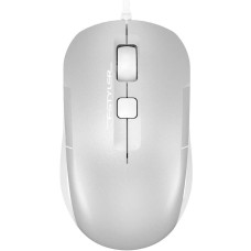 A4TECH Мышь Fstyler FM26 серебристый/белый оптическая 1600dpi USB для ноутбука 4but (FM26 USB (ICY WHITE))