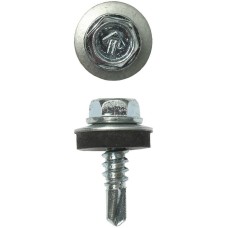 ЗУБР СКМ, 19 х 5.5 мм, цинк, 500 шт (2,21 кг.), кровельный саморез, Профессионал (4-300315-55-019)