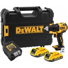 DEWALT Дрель-шуруповерт DCD708D2T-QW 340Вт аккум. патрон:быстрозажимной (кейс в комплекте)