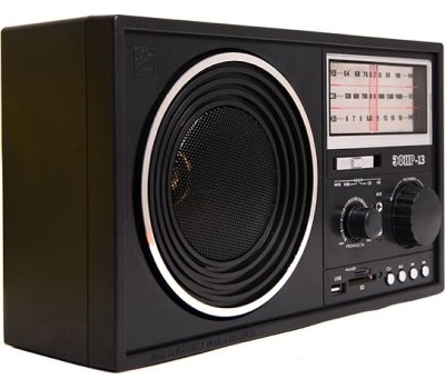Радиоприемник ЭФИР 13 УКВ 64-108МГц, бат. 4*R20, 220V, USB/SD/microSD/AUX