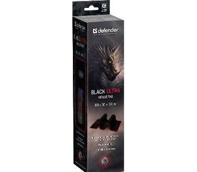 Коврик DEFENDER (50561) Black Ultra