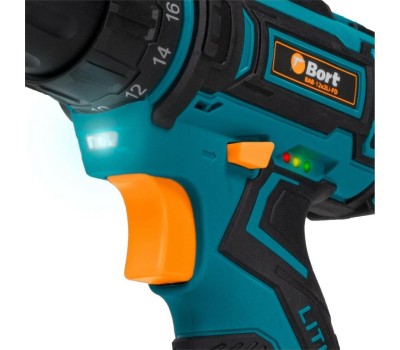 Аккумуляторная дрель BORT BAB-12X2LI-FD (2X1,5 AH)
