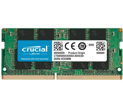 Crucial DDR4 SODIMM 32GB CT32G4SFD832A PC4-25600, 3200MHz