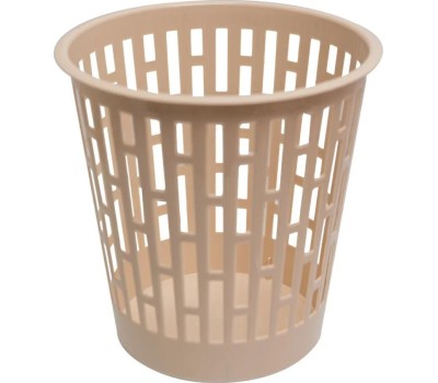 Корзина для мусора АЛЬТЕРНАТИВА М8215 Матрица 9л (бежевый)