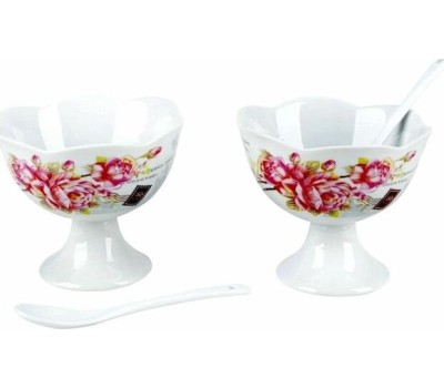 ROSENBERG R-060155 Набор креманок с ложками