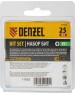 Набор бит DENZEL Набор бит PZ1х25, сталь S2, шестигранный профиль, 10 шт. 11653