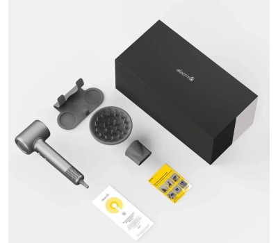 Фен DEERMA DEM-CF51W высокоскоростной (темно-серый)