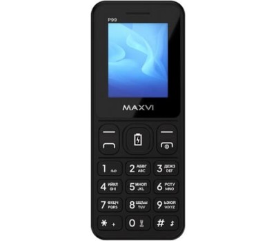 Телефон мобильный MAXVI P99 Black