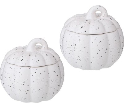 Набор горшочков AGNESS 490-472 ТЫКВА с крышкой 250мл (2 предмета)