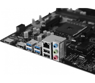 Материнская плата BIOSTAR Материнская плата A520MHP Soc-AM4 AMD A520 2xDDR4 mATX AC`97 8ch(7.1) GbLAN RAID+VGA+HDMI