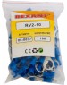Наконечник REXANT Наконечник кольцевой изолированный ø 10.5 мм 1.5-2.5 мм² (НКи 2.5-10) синий