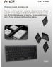 A4TECH Клавиатура Fstyler FBX51C, беспроводная, USB, Bluetooth/Радиоканал, ножничная, серый [fbx51c grey]