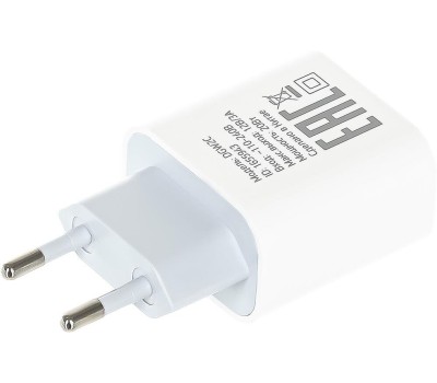 СЗУ DIGMA Сетевое зарядное устройство DGW2C, USB-C, 20Вт, 3A, белый [dgw2c0f010wh]