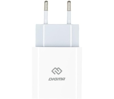 СЗУ DIGMA Сетевое зарядное устройство DGW2C, USB-C, 20Вт, 3A, белый [dgw2c0f010wh]