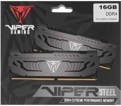 Оперативная память PATRIOT Оперативная память Viper Steel PVS416G320C6 DDR4 - 1x 16ГБ 3200МГц, DIMM, Ret