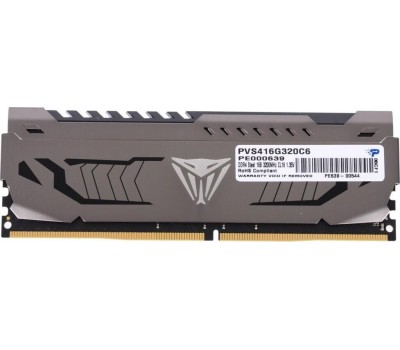 Оперативная память PATRIOT Оперативная память Viper Steel PVS416G320C6 DDR4 - 1x 16ГБ 3200МГц, DIMM, Ret