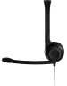 EPOS Гарнитура Sennheiser PC 5 Chat, для контактных центров, накладные, проводные, черный [1000445]