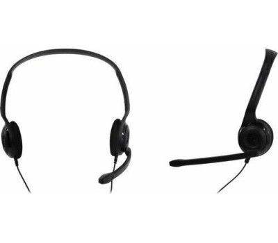 EPOS Гарнитура Sennheiser PC 5 Chat, для контактных центров, накладные, проводные, черный [1000445]