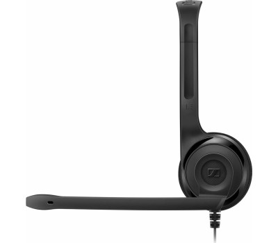 EPOS Гарнитура Sennheiser PC 5 Chat, для контактных центров, накладные, проводные, черный [1000445]