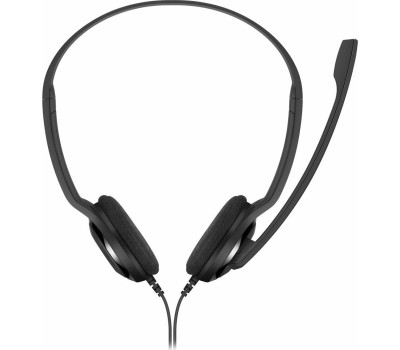 EPOS Гарнитура Sennheiser PC 5 Chat, для контактных центров, накладные, проводные, черный [1000445]
