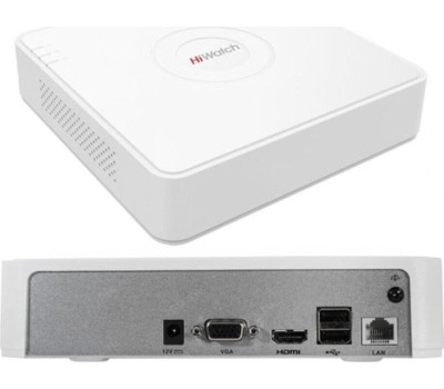 Видеорегистратор HIWATCH Видеорегистратор NVR (сетевой) DS-N204(D)