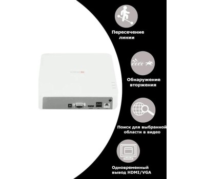 Видеорегистратор HIWATCH Видеорегистратор NVR (сетевой) DS-N204(D)