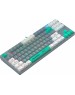 Клавиатура A4TECH Клавиатура Bloody S87 Energy, проводная, USB, механическая, серый [s87 usb energy ash]