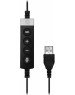 EPOS Гарнитура Sennheiser SC 230 USB, для контактных центров, накладные, проводные, моно, черный [1000516]