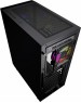 Powercase Alisio Micro X4B V2, Tempered Glass, 4х 120mm ARGB fans, ARGB HUB, чёрный, mATX (CAMCXB-A4)