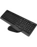 A4TECH A-4Tech Клавиатура + мышь Fstyler FG1012 клав:черный/серый мышь:черный USB беспроводная Multimedia [1599033]