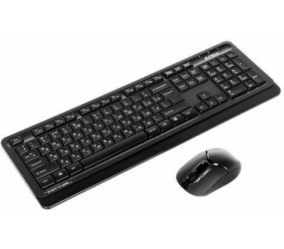 A4TECH A-4Tech Клавиатура + мышь Fstyler FG1012 клав:черный/серый мышь:черный USB беспроводная Multimedia [1599033]
