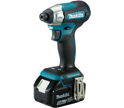 MAKITA Ударный шуруповерт DTD157RTJ, 5Ач, с двумя аккумуляторами