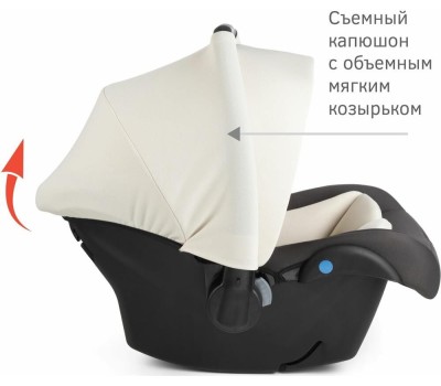 Автокресло детское SIGER УУД Дафни гр.0+, маренго