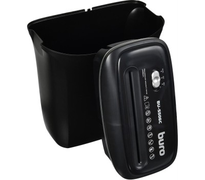 шредеры BURO Уничтожитель бумаг Home BU-S506C, P-4, 4х36 мм, 5 лист. одновременно, 12л