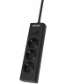 Сетевой фильтр PHILIPS Сетевой фильтр CHP2135BB/51, 3м, черный