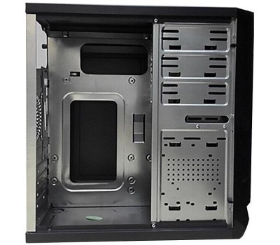 Корпус для ПК EXEGATE Корпус MINITOWER mATX W/PSU 2xUSB+2xUSB3.0 аудио черный MA-371X EX277439RUS