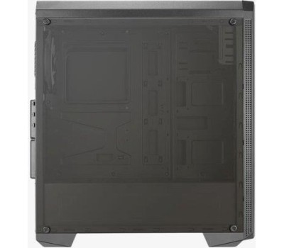 Корпус для ПК AEROCOOL Корпус MIDITOWER ATX,micro ATX,mini-ITX W/PSU 7x12cm Fan(1 предустановлен) черный с окном Quantum-G-BK-v2 4710562758511