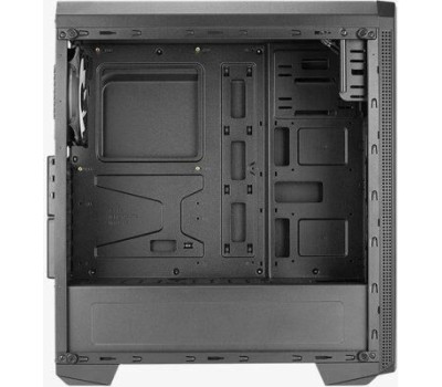 Корпус для ПК AEROCOOL Корпус MIDITOWER ATX,micro ATX,mini-ITX W/PSU 7x12cm Fan(1 предустановлен) черный с окном Quantum-G-BK-v2 4710562758511