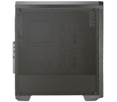 Корпус для ПК AEROCOOL Корпус MIDITOWER ATX,micro ATX,mini-ITX W/PSU 7x12cm Fan(1 предустановлен) черный с окном Quantum-G-BK-v2 4710562758511