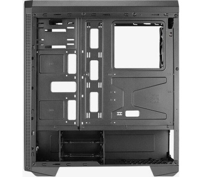 Корпус для ПК AEROCOOL Корпус MIDITOWER ATX,micro ATX,mini-ITX W/PSU 7x12cm Fan(1 предустановлен) черный с окном Quantum-G-BK-v2 4710562758511