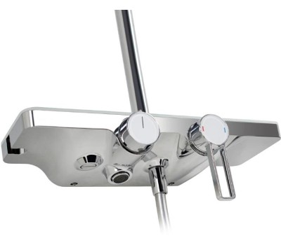 GFmark - Смеситель + стойка душевая 