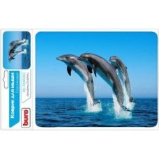 Коврик BURO BU-M40083 дельфины