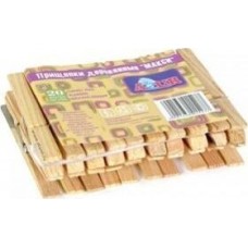 Прищепки AZUR Прищепки деревянные Макси AZUR 20шт. 915270