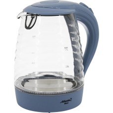 Чайник электрический ATLANTA ATH-2467 blue (1,7л. стекло)