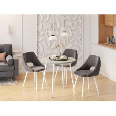 Корпусная мебель POLINI Стол обеденный Home London бетон-белый (1 кор.)